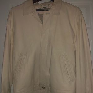 Bone Leather Jacket made in Italy!